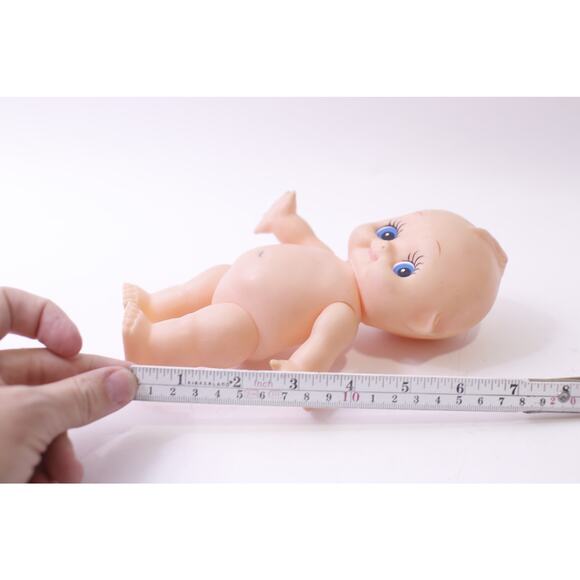 Kewpie, Small Doll, Blue Eyes, Jointed, Poseable, Vintage, Toy, ~ 251107-WH 1232 - Picture 3 of 3